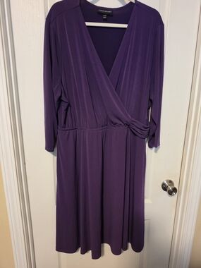 lane bryant long sleeve dresses Plus Size Women's Purple Dresses